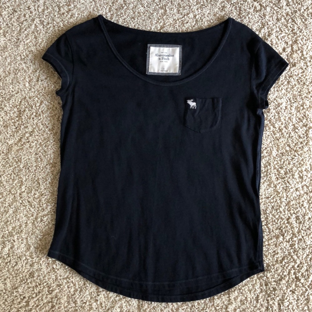 Abercrombie & Fitch Navy Tee